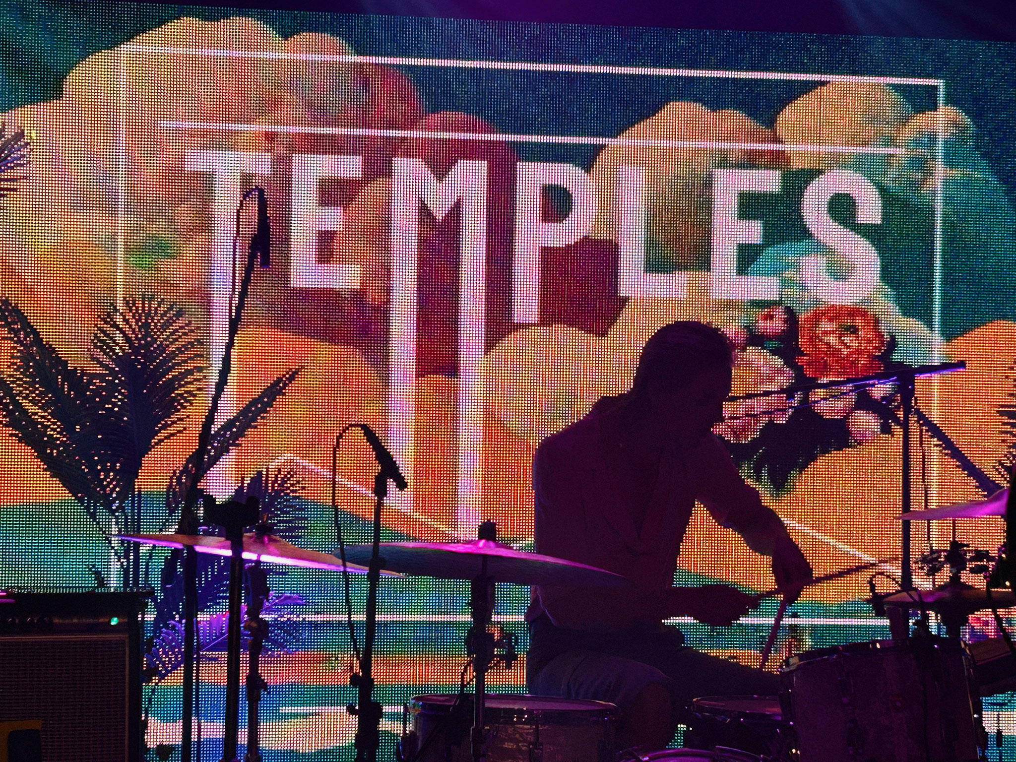 Temples live performance